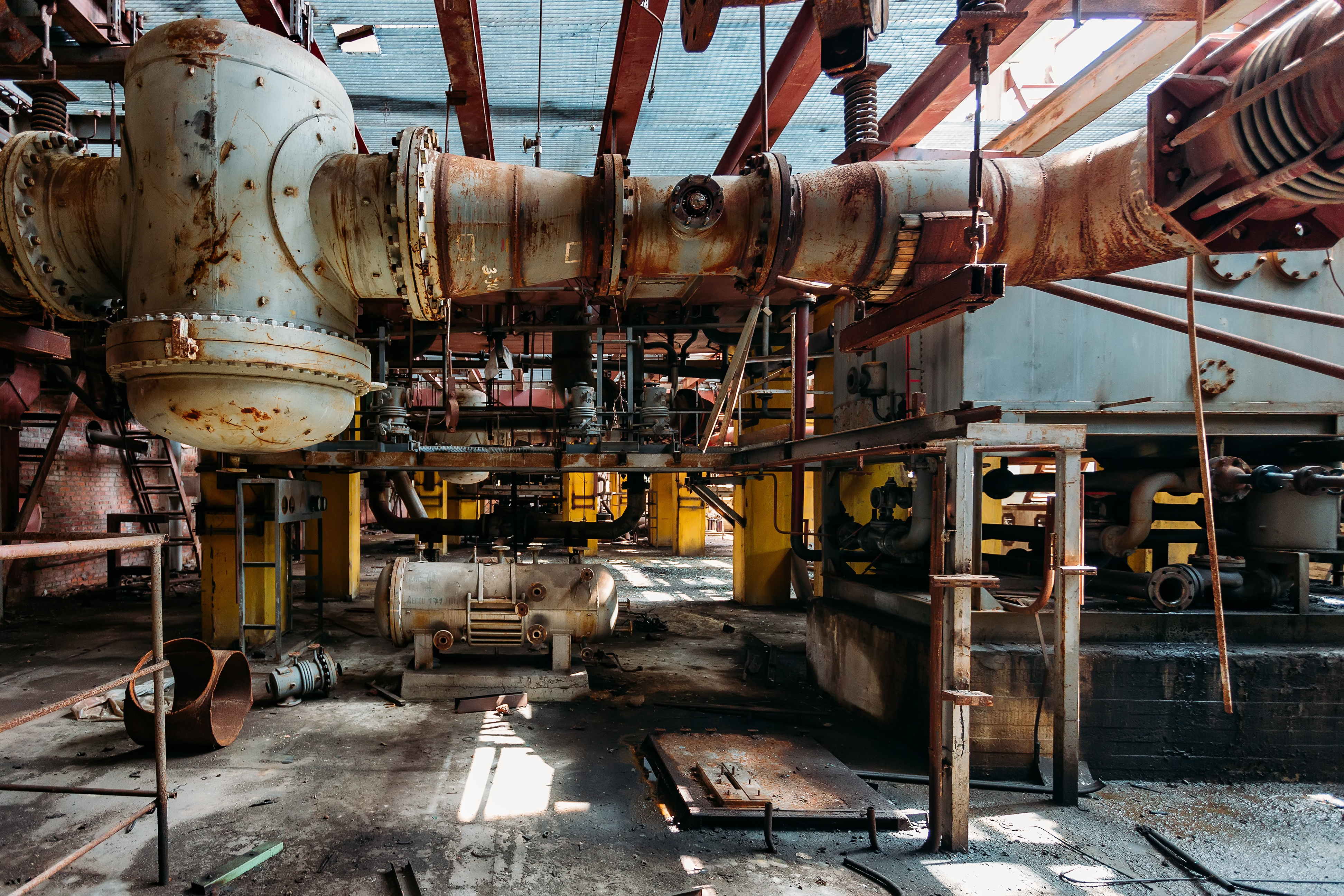 Old Industrial Processing Facility
